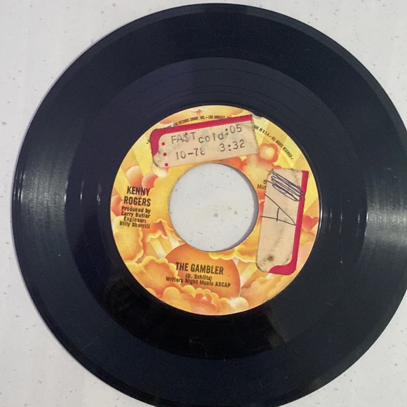 Vintage kenny rogers 45 vinyl records lot - Picture 2 of 9